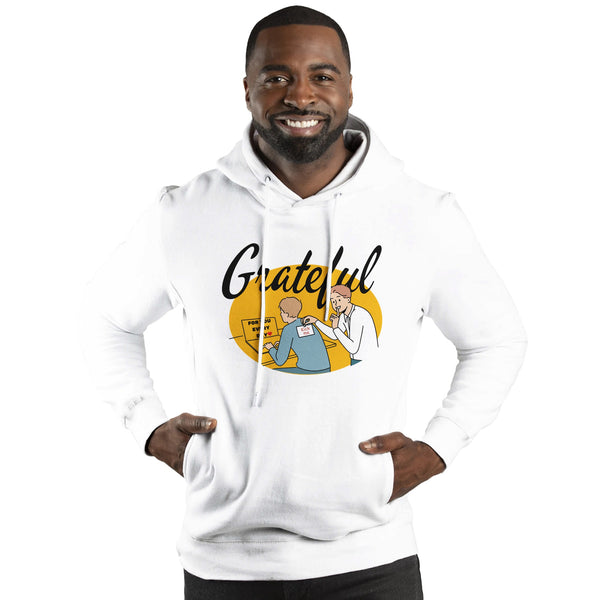 Laughter & Teamwork - The Perfect Colleague Gift - White - Hoodies