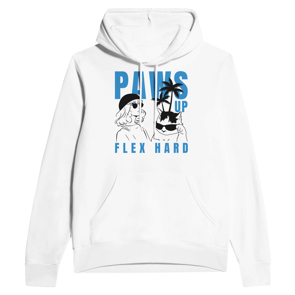 Copy of Copy of Unisex Pullover Hoodie | Bella + Canvas 3719 - White - Hoodies