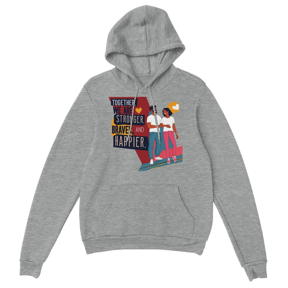 The Power of Us - A Heartfelt Gift for Your Husband - Sport Grey - Hoodies