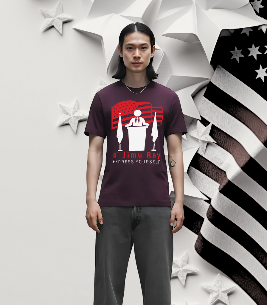 Iconic American Vibes - o' Jimu Ray 4th July Special - - T-shirts