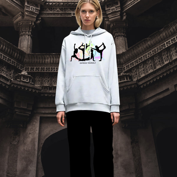 Dance of Colors - Stylish Women's Hoodie - - Hoodies