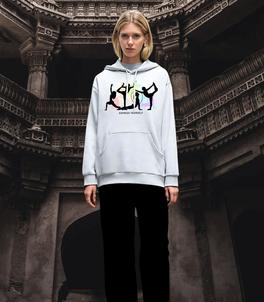 Dance of Colors - Stylish Women's Hoodie - - Hoodies