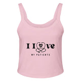 Empathy Elevated - Explore Our Patient Love Series - solid pink blend - Tank Tops