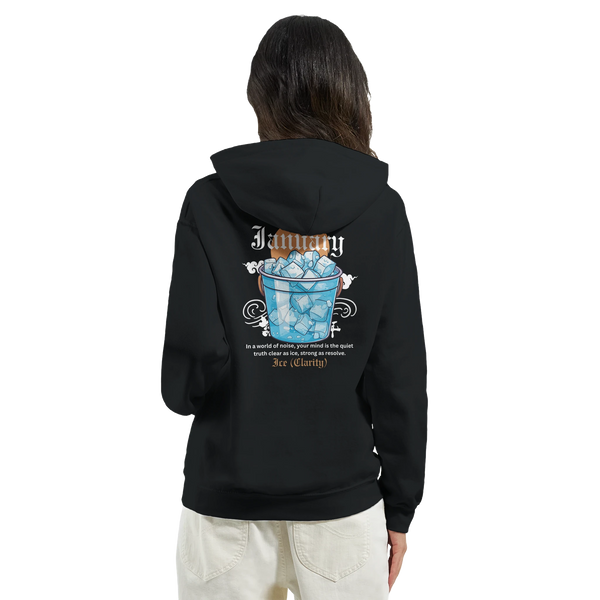 Gildan® Hoodie Gift for Every Month – Nature-Inspired Tribute - January - Hoodies