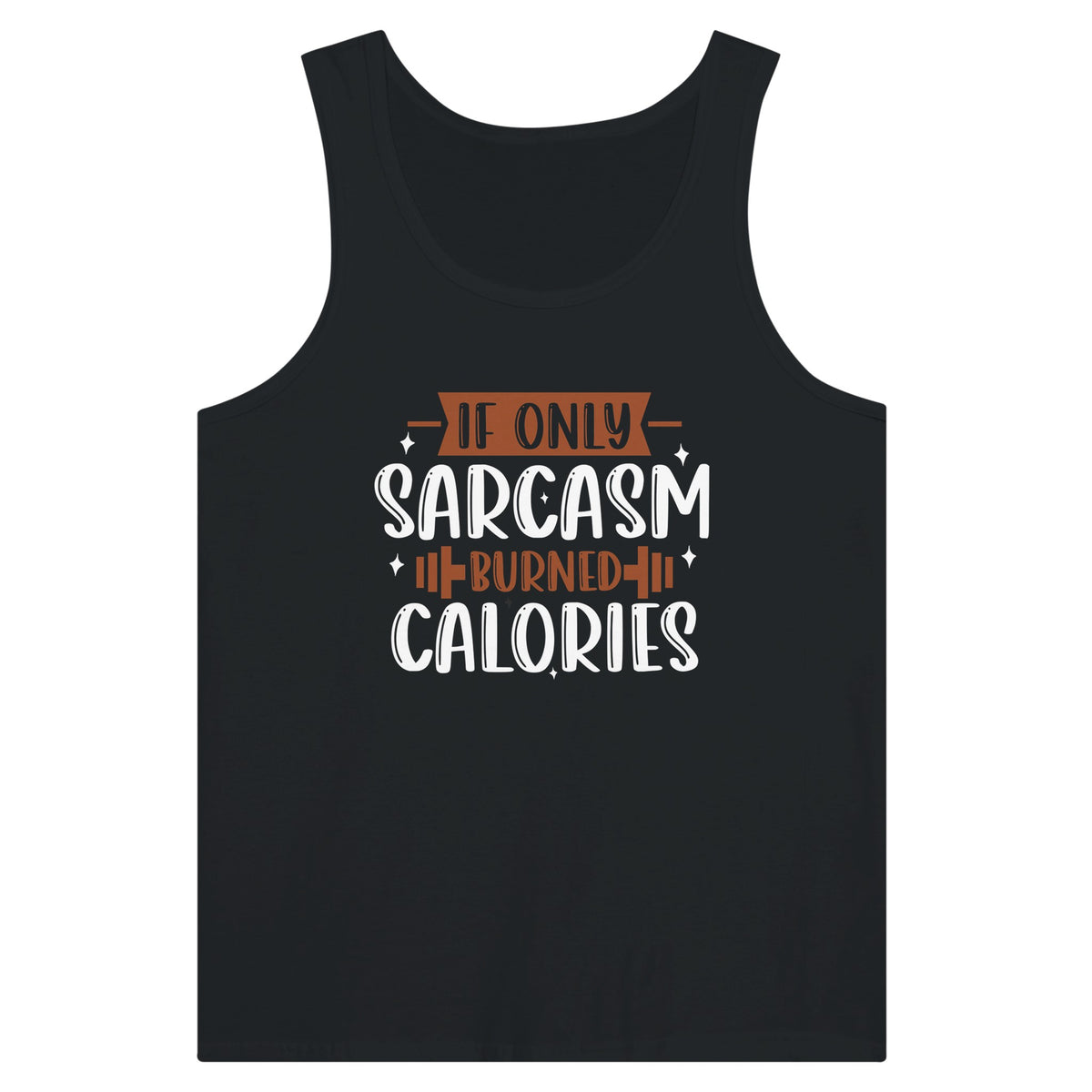 If Only...Tank Tops Could Talk - Embrace Sarcastic Nostalgia - Black - T-shirts