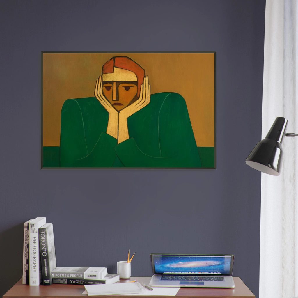 Reflective Silence – Metal Framed Poster Gift - Default Title - Metal Framed Posters