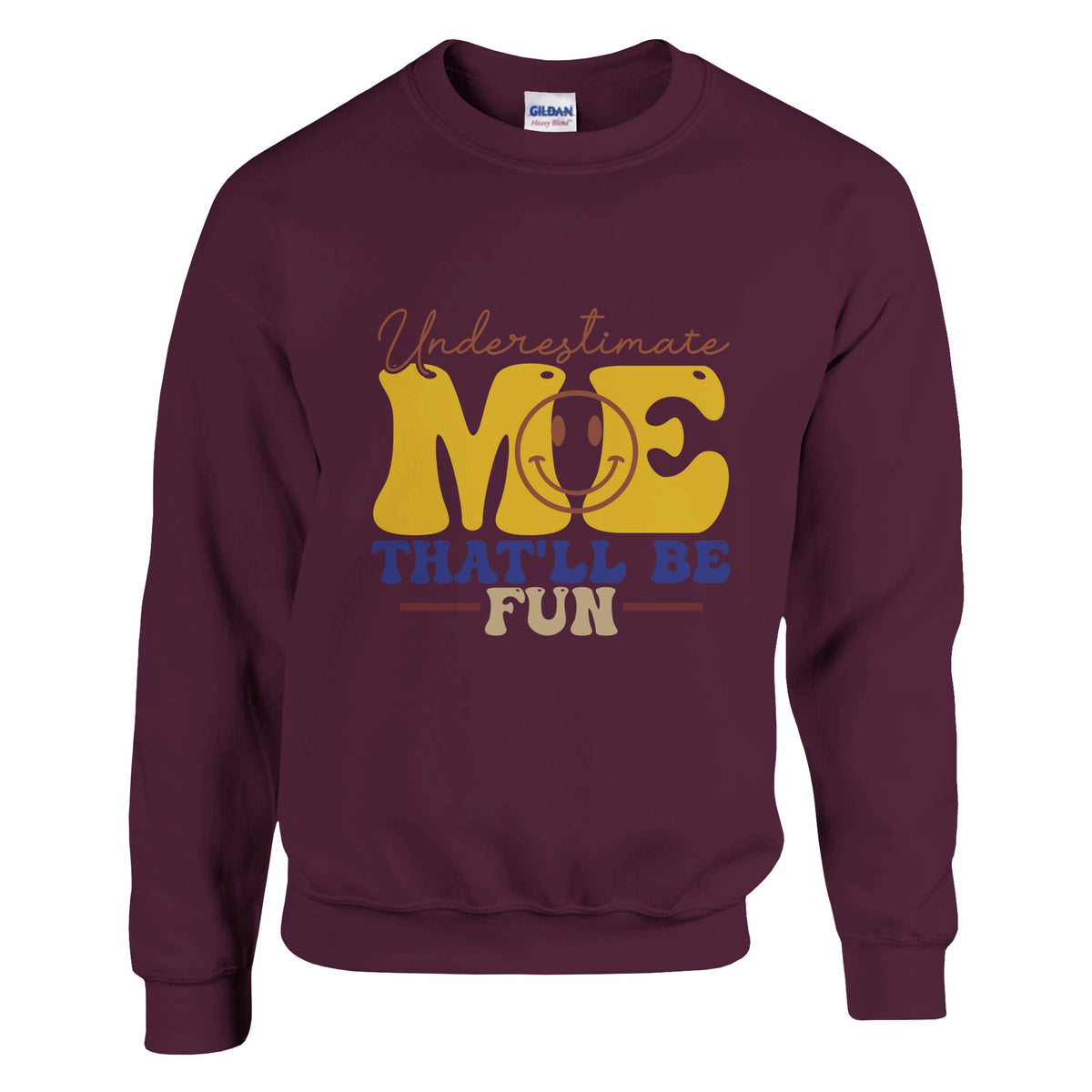 Defying Expectations - The Confidence Booster - Maroon - Long Sleeve T-shirts