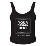 Sustainably Chic - Your New Customizable Go-To Tank Top - solid blk blend - Tank Tops