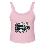 Endurance in Triumph - Pudiste Puedes Podras Apparel - solid pink blend - Tank Tops