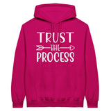 Trust the Process - Classic Unisex Pullover Hoodie - Heliconia - Hoodie