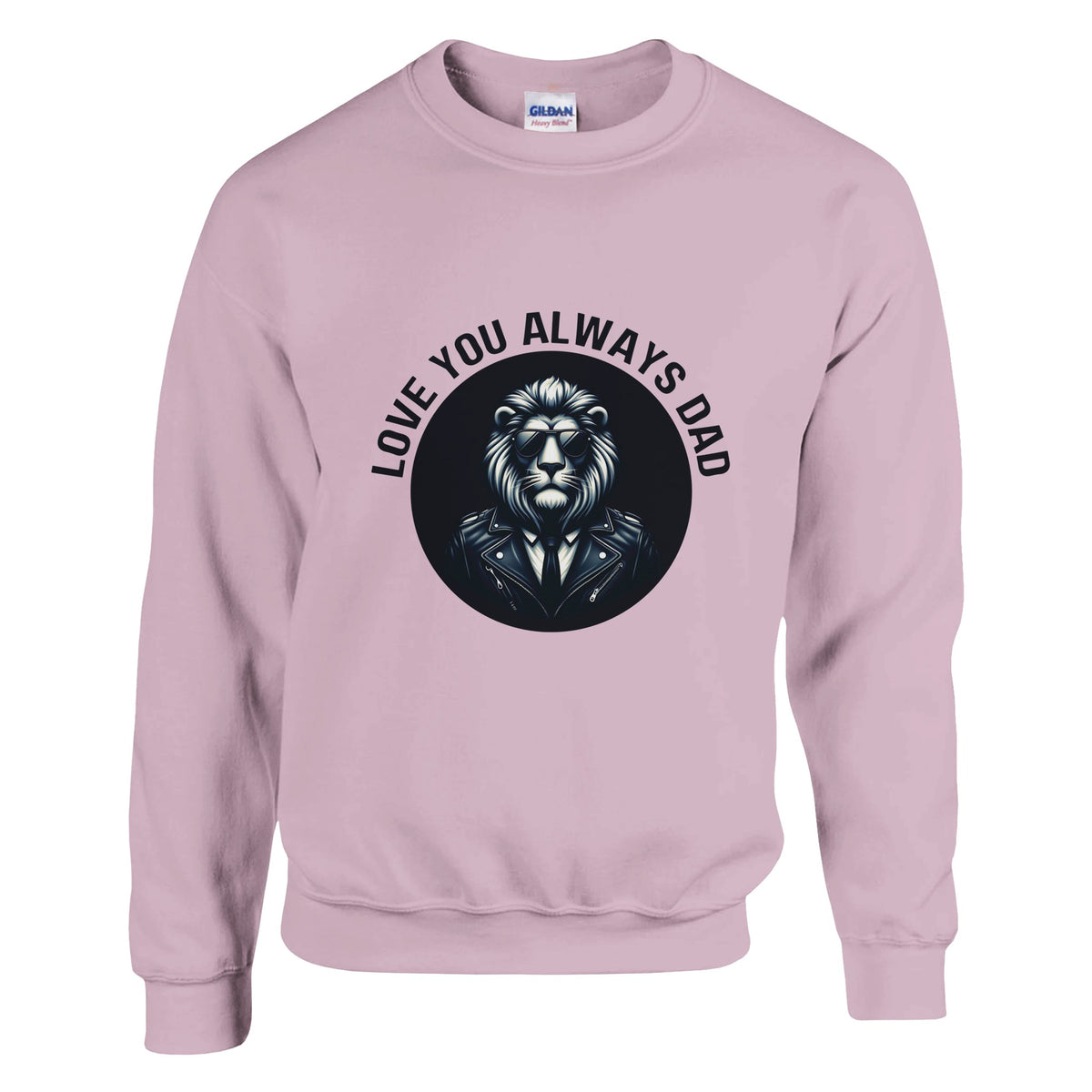 Lionhearted Dad - The Ultimate Tribute Sweatshirt - Light Pink - Sweatshirts