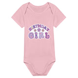 All Hail the Birthday Queen - Birthday Baby Bodysuit - Pink - Baby Jersey Short Sleeve Tee