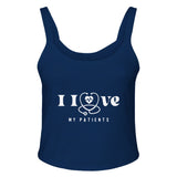 Empathy Elevated - Explore Our Patient Love Series - solid navy blend - Tank Tops