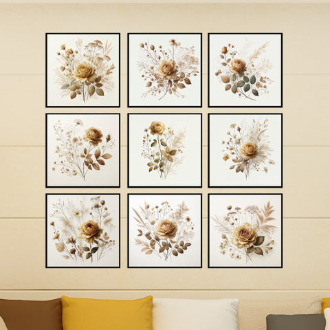 Image of Nature’s Serenity - 9-Piece Art