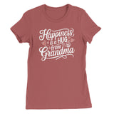 Gift for Grandma – Hug-Inspired Bella + Canvas T-Shirt - Mauve - T-Shirt