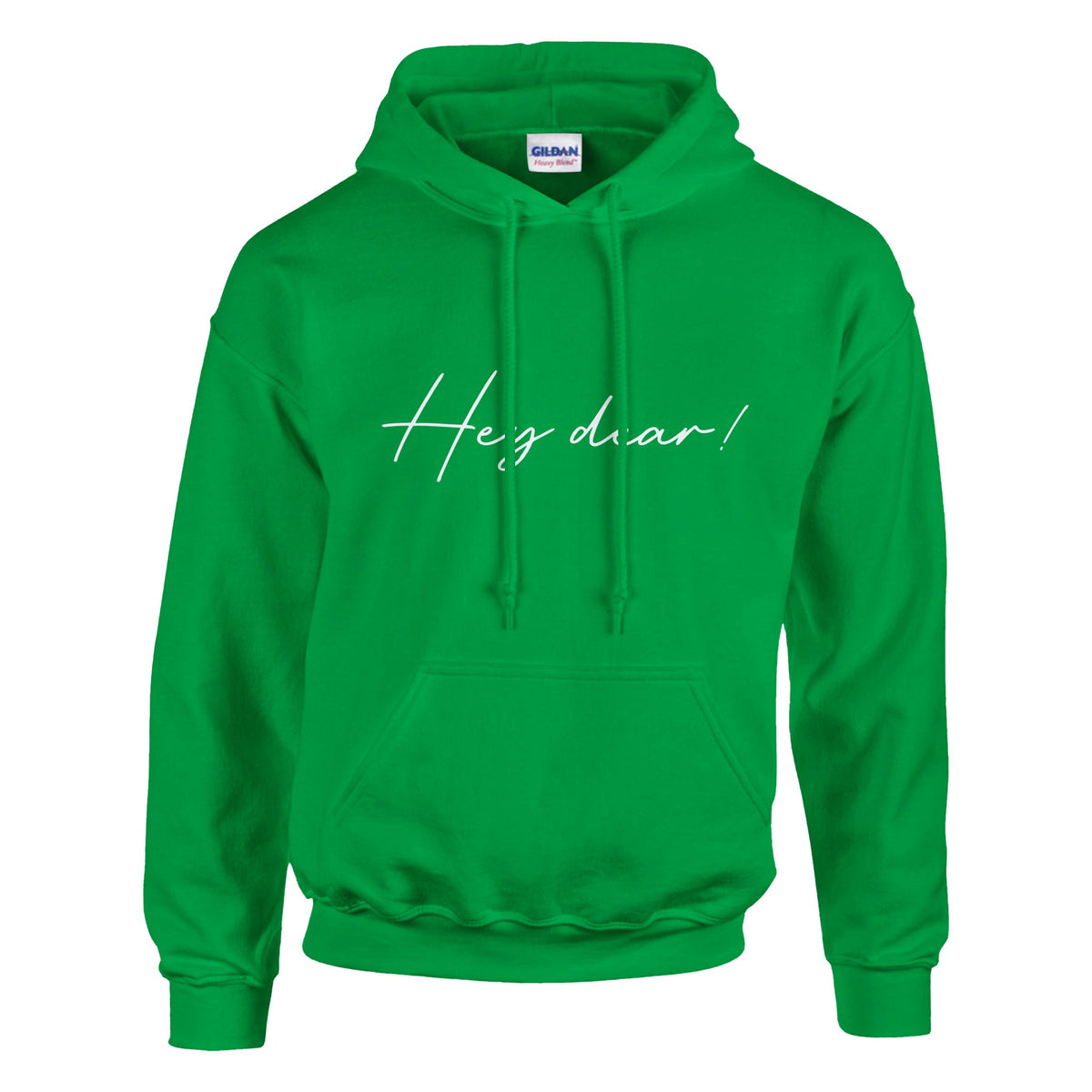 Hey Dear! Warmth Wrapped in Memories - Irish Green - Hoodies