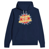 Teaching Is Your Superpower Hoodie – Bella + Canvas Style - Navy - Hoodies