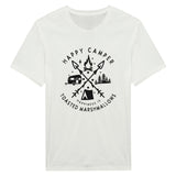 HAPPY CAMPER - Embrace the Joy of Outdoor Memories - White - T-Shirts