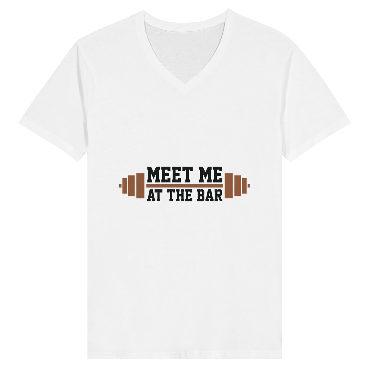 Elevate Your Workout Vibes - Join Me at the Bar - White - T-shirts