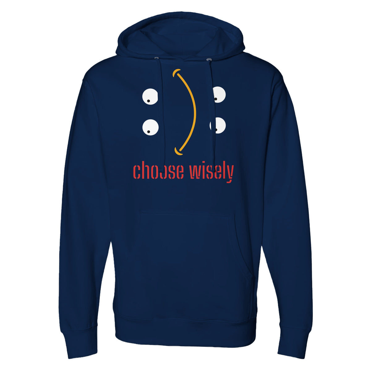 Smiles or Frowns - Your Choice - Classic Navy - Sweatshirt