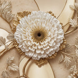 Golden Bloom - Timeless Elegance - 24x36 - Framed Posters