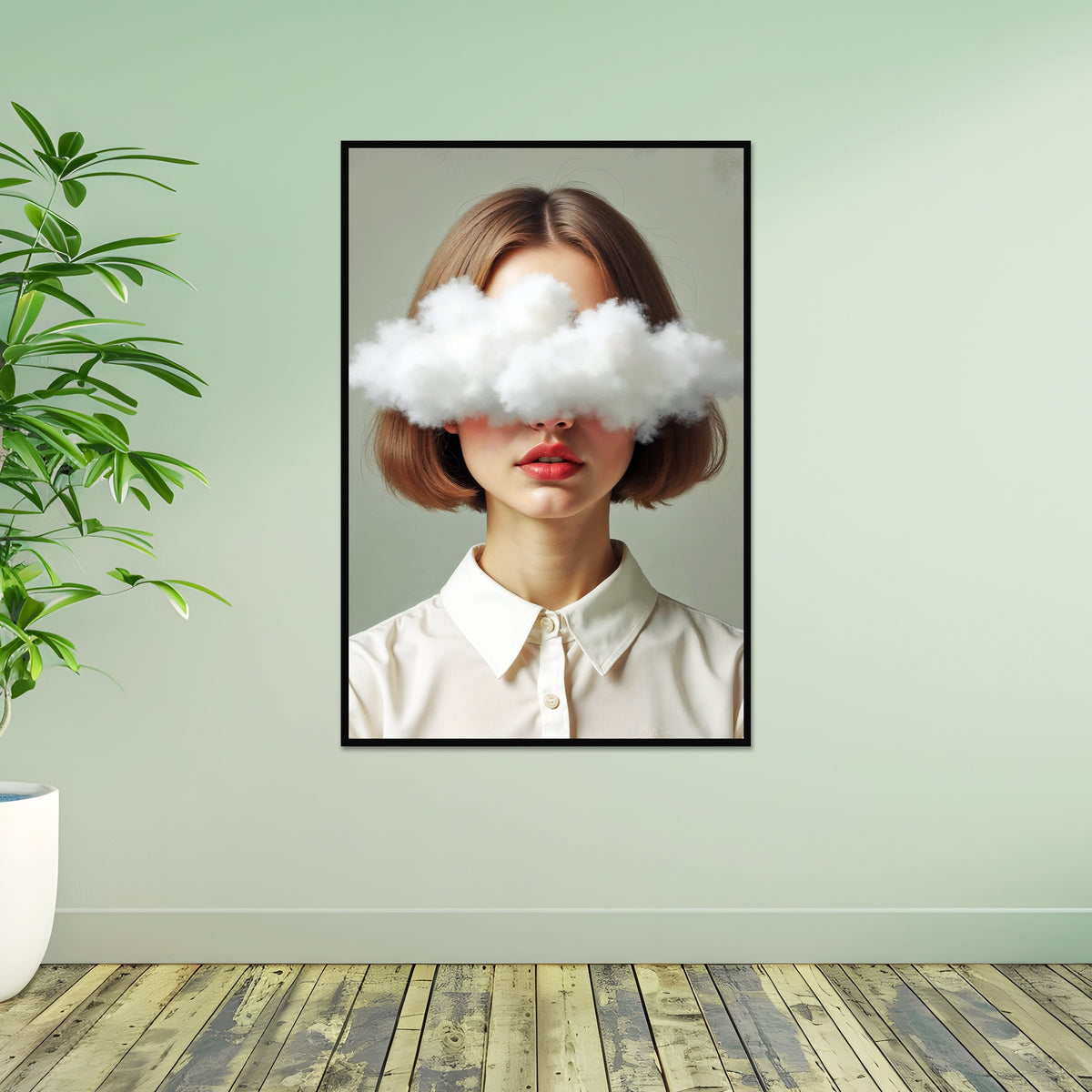 Head in the Clouds - 16x24 - Framed Posters