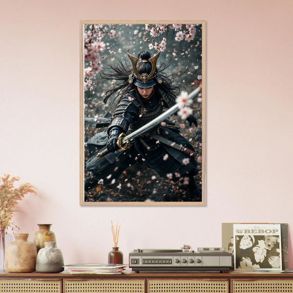 Gift of Strength – Framed Poster - Wood frame - Wooden Framed Posters