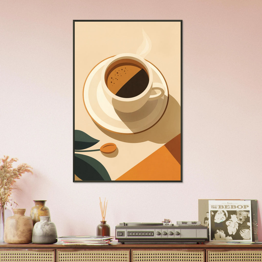 Morning Brew – Metal Framed Poster Gift - - Metal Framed Posters