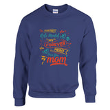 Brighten Your Day - A Tribute to Mom - Purple - Sweatshirts