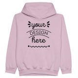 Customizable Classic Kids Hoodie - Light Pink - Pullover Hoodies