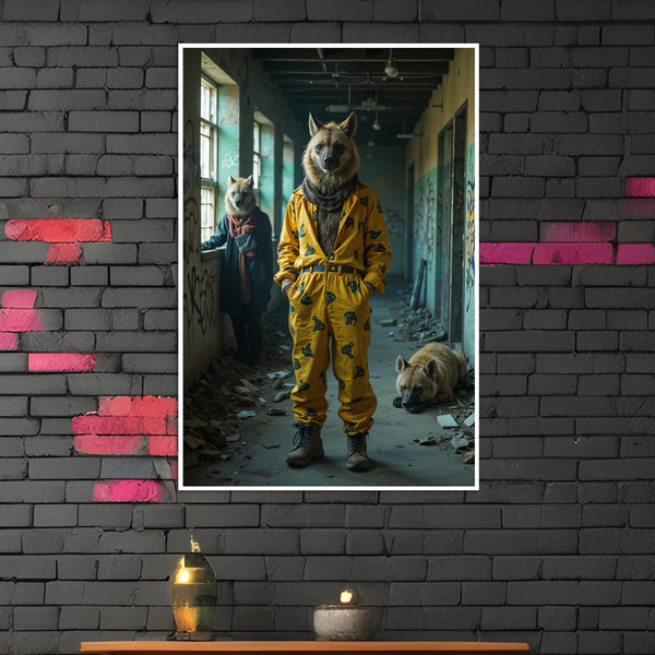 Rebellion in Yellow - Hyena Style - 24x36 - Posters, Prints, & Visual Artwork