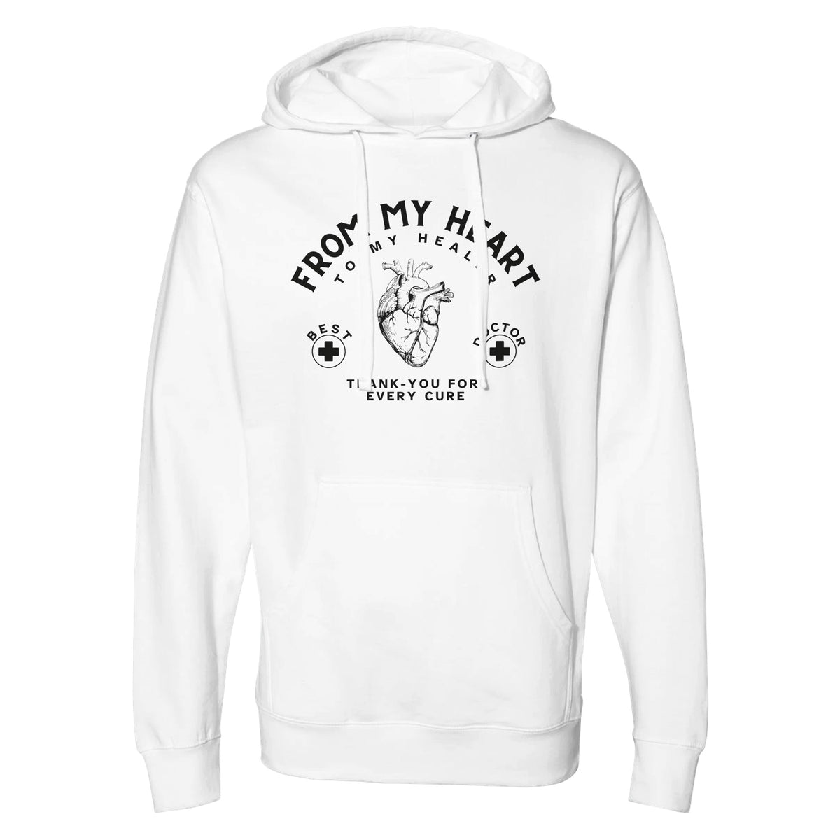 From Patient to Protector - Show Your Appreciation - White - Hoodies