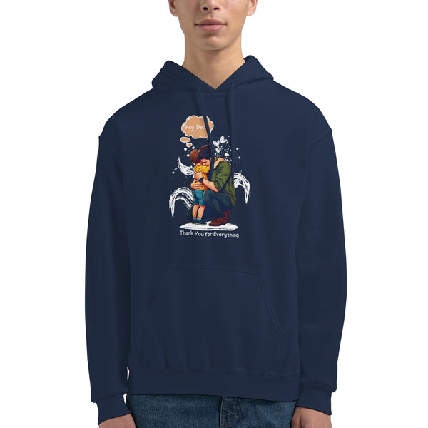 Thank You, Dad - Cherishing Every Moment - Navy - Hoodies