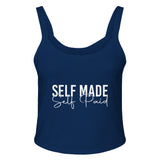 Self Made, Self Paid - Empower Your Journey - solid navy blend - Print Material