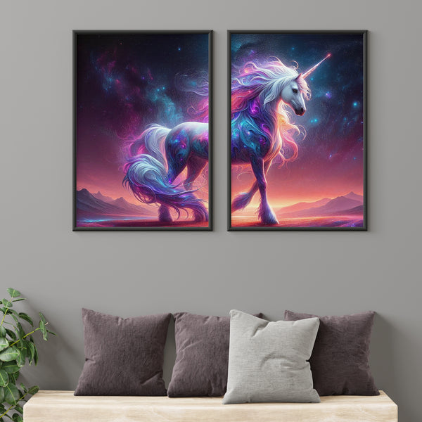 Ethereal Unicorn Twilight - 24x36 - Posters, Prints, & Visual Artwork