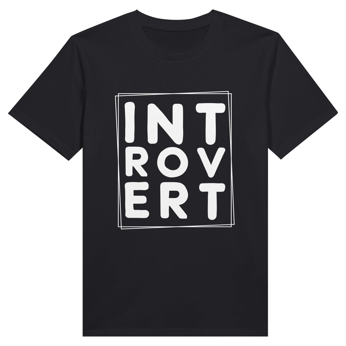 Embrace Your Inner Introvert - Black - T-shirts