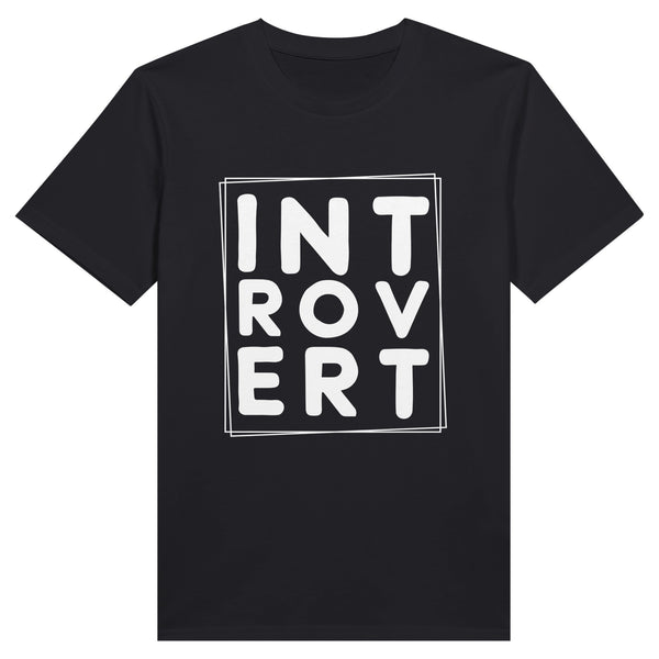 Embrace Your Inner Introvert - Black - T-shirts