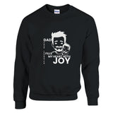 Dad, My Hero - A Timeless Bond Captured in Style - Black - Sweatshirts