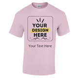 Everyday Classic -Durable Cotton Crew neck T-shirt - Light Pink - Crewneck T-shirts