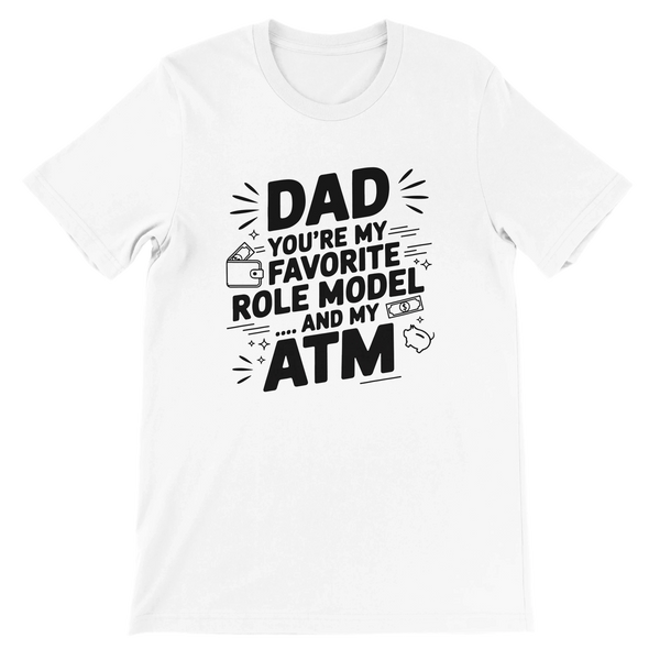 Father’s Day Unisex Tee | Bella + Canvas - White - T-Shirt