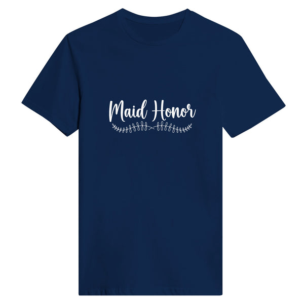 Maid of Honor - Cherished Moments Forever - T-shirt - Navy - T-shirts