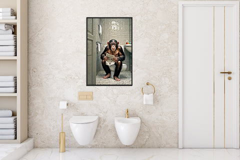 Image of Monkey Business - Bathroom Edition
