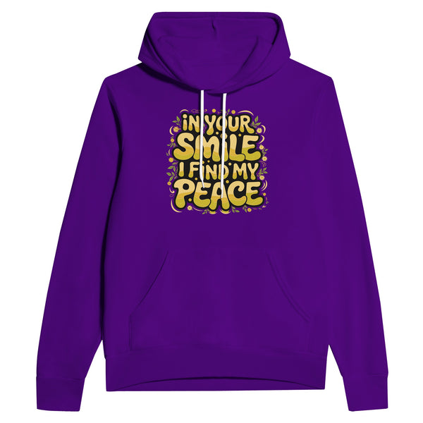 In Your Smile, I Find My Peace – A Gift of Love for Him - Team Purple - Hoodies