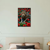 Rose Guardian - A Symphony of Wild Beauty - 40x60 cm 16x24″ - Metal Framed Posters
