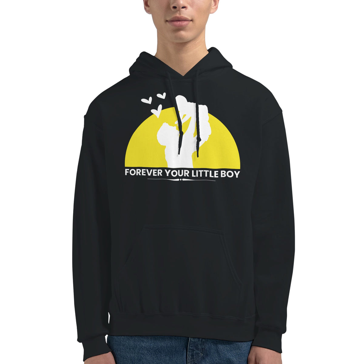 Sunshine and Strength - Celebrating Fatherhood - Black - Hoodies