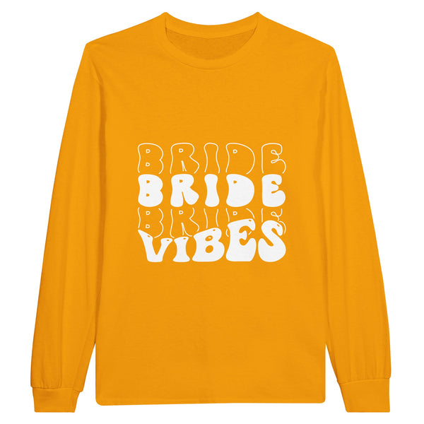 Bride Vibes - Capturing Moments - Creating Memories Long-sleeve T-shirt - - Long Sleeve T-shirts