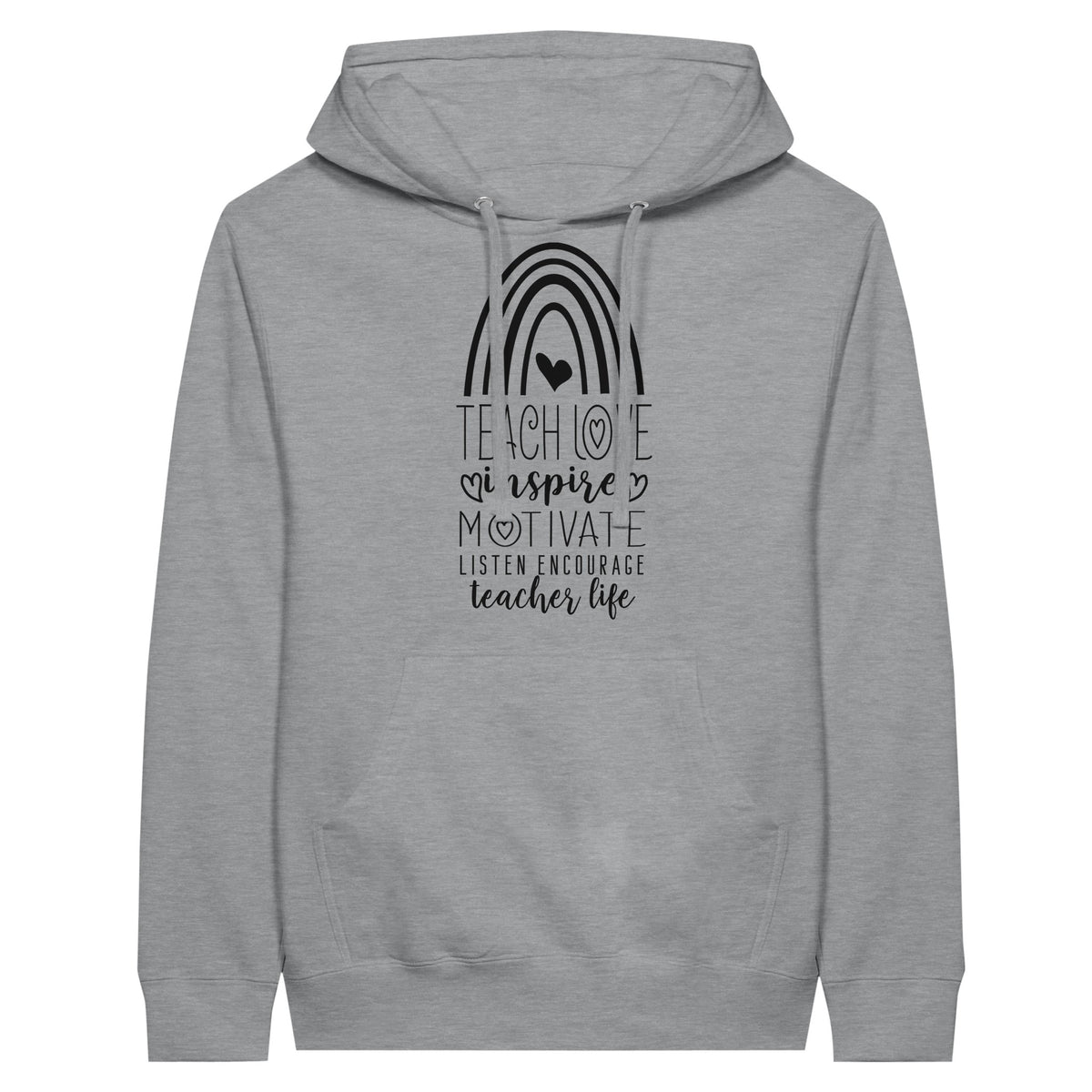 Guiding Light - Wrap Yourself in Teacher Life Wisdom - Sports Grey - Hoodies