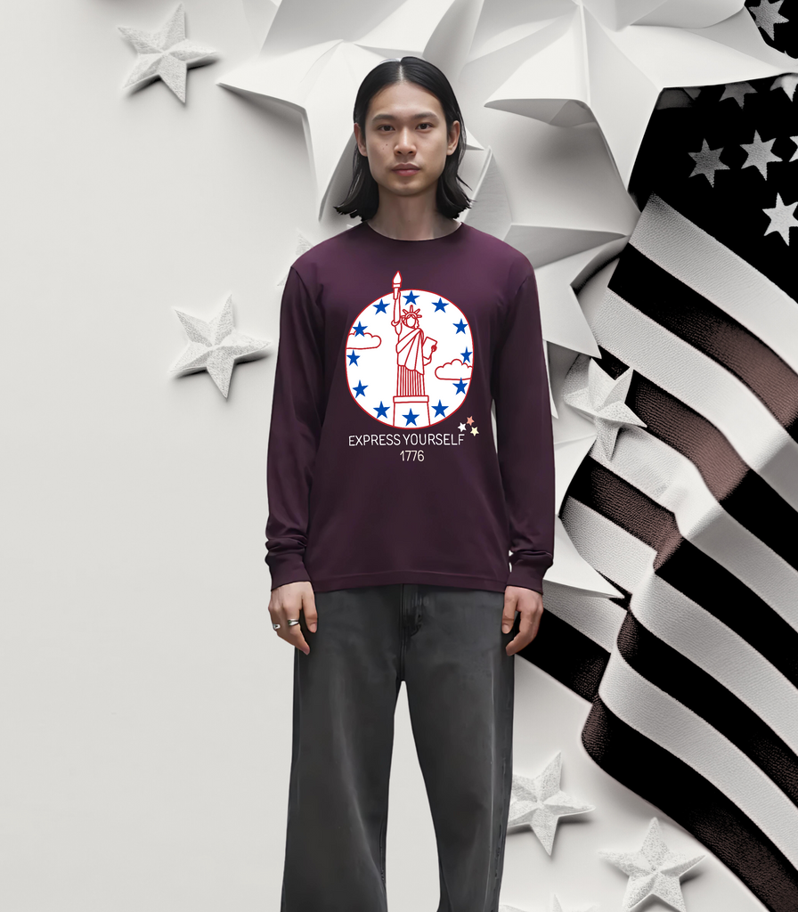 1776 Pride - o' Jimu Ray 4th July Special - - Long Sleeve T-shirts