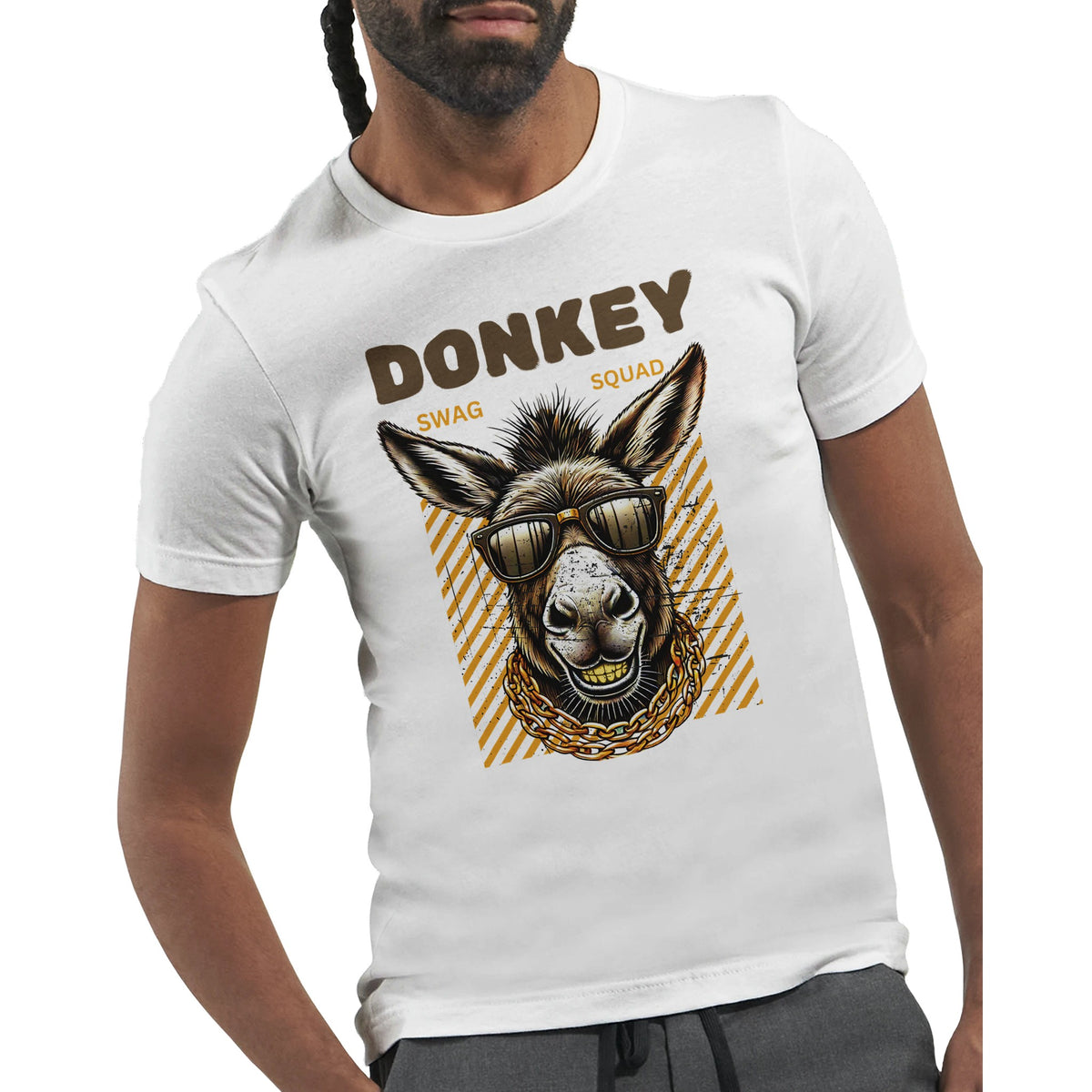 Donkey Swagger - Unleash Your Fun Side! - White - T-shirts