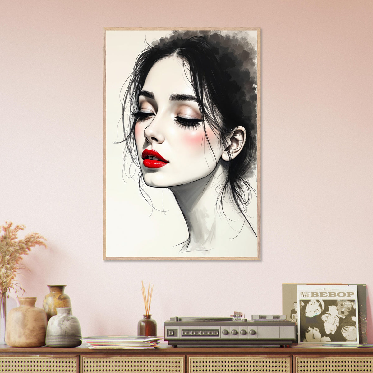 Adventure Awaits - Let’s Go to the Mountains Framed Art - Wood frame - Framed Posters